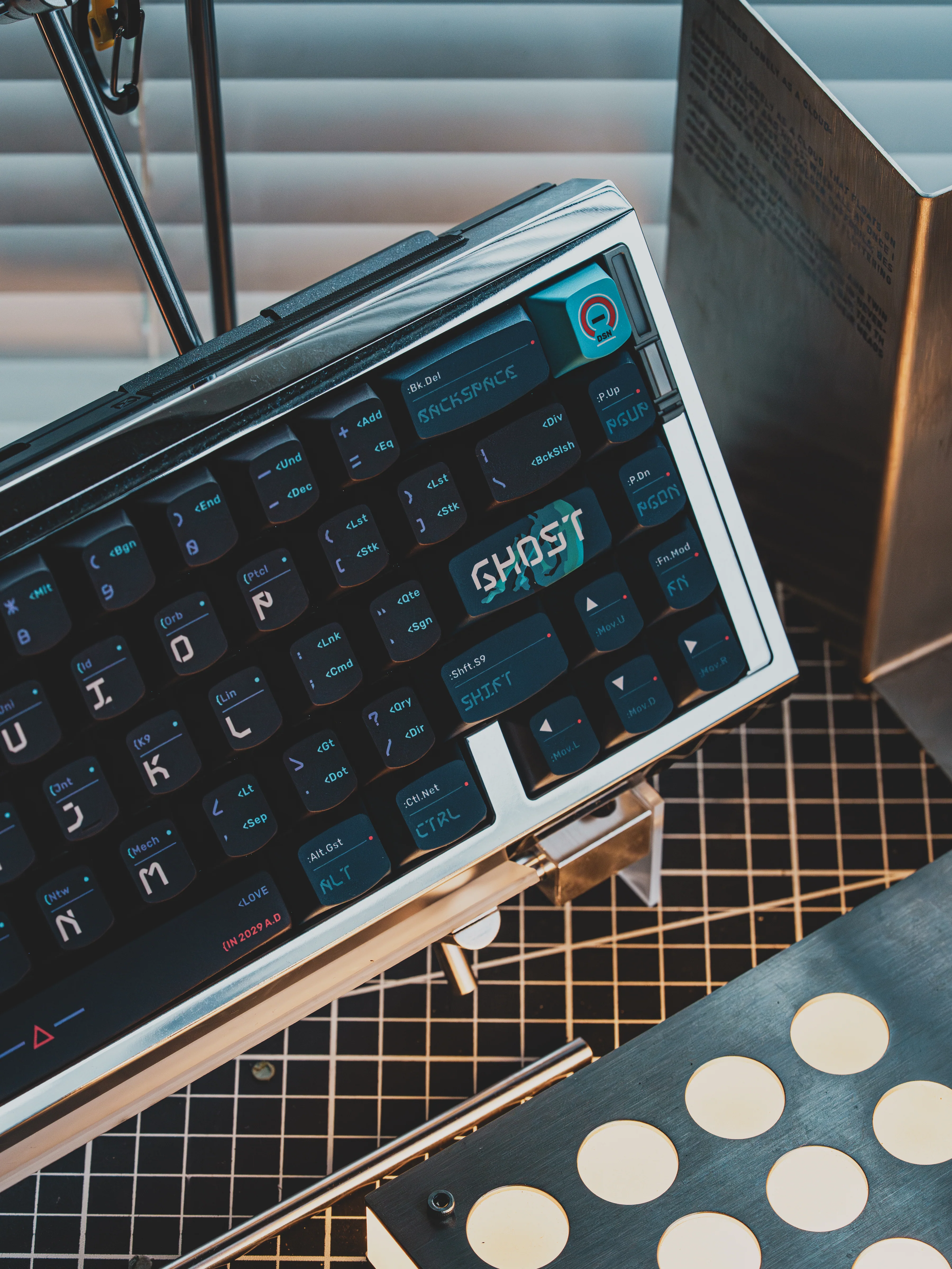 Ghost in the Shell Keycap Set - GHOST (PRE-ORDER) - Image 11
