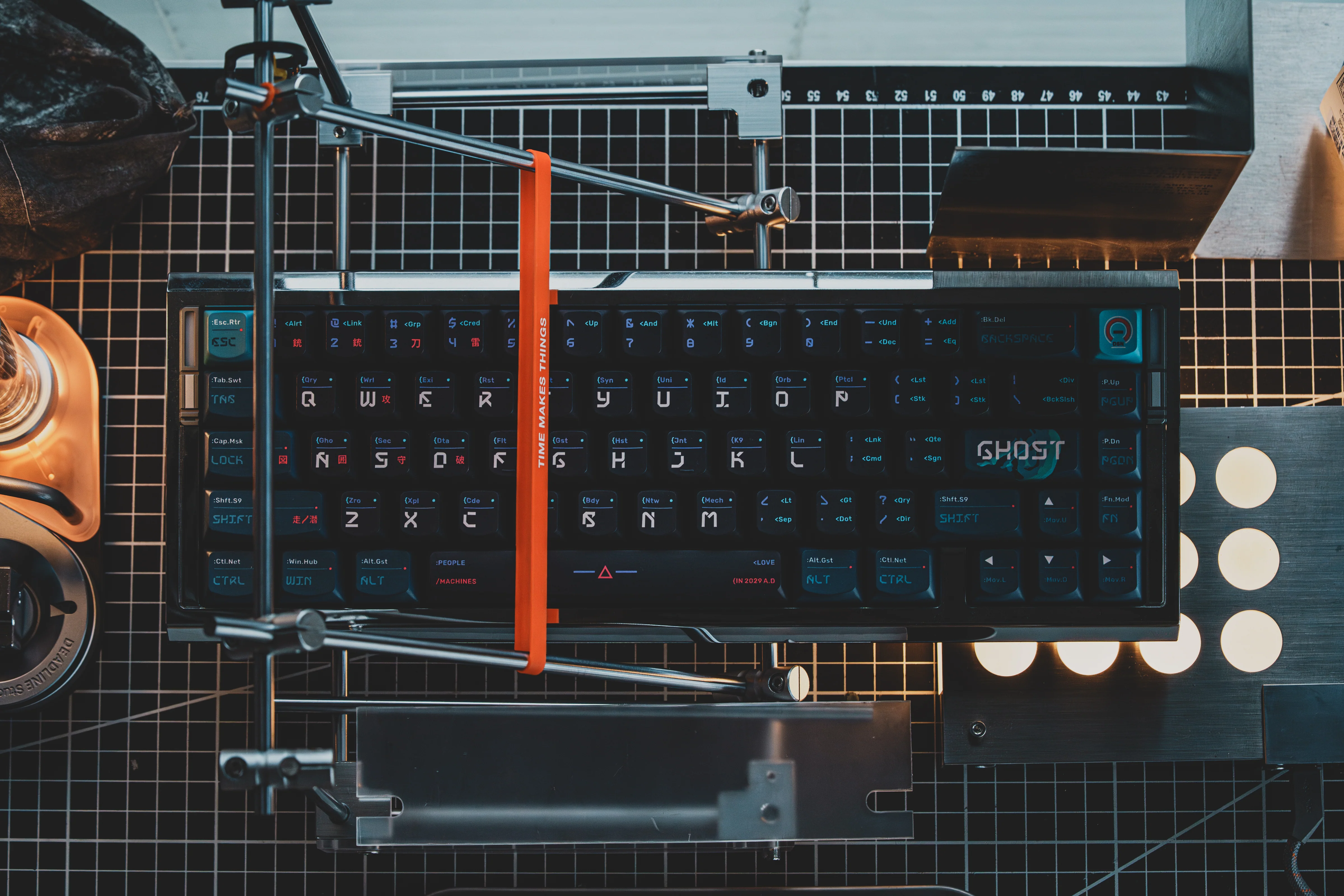 Ghost in the Shell Keycap Set - GHOST (PRE-ORDER) - Image 16
