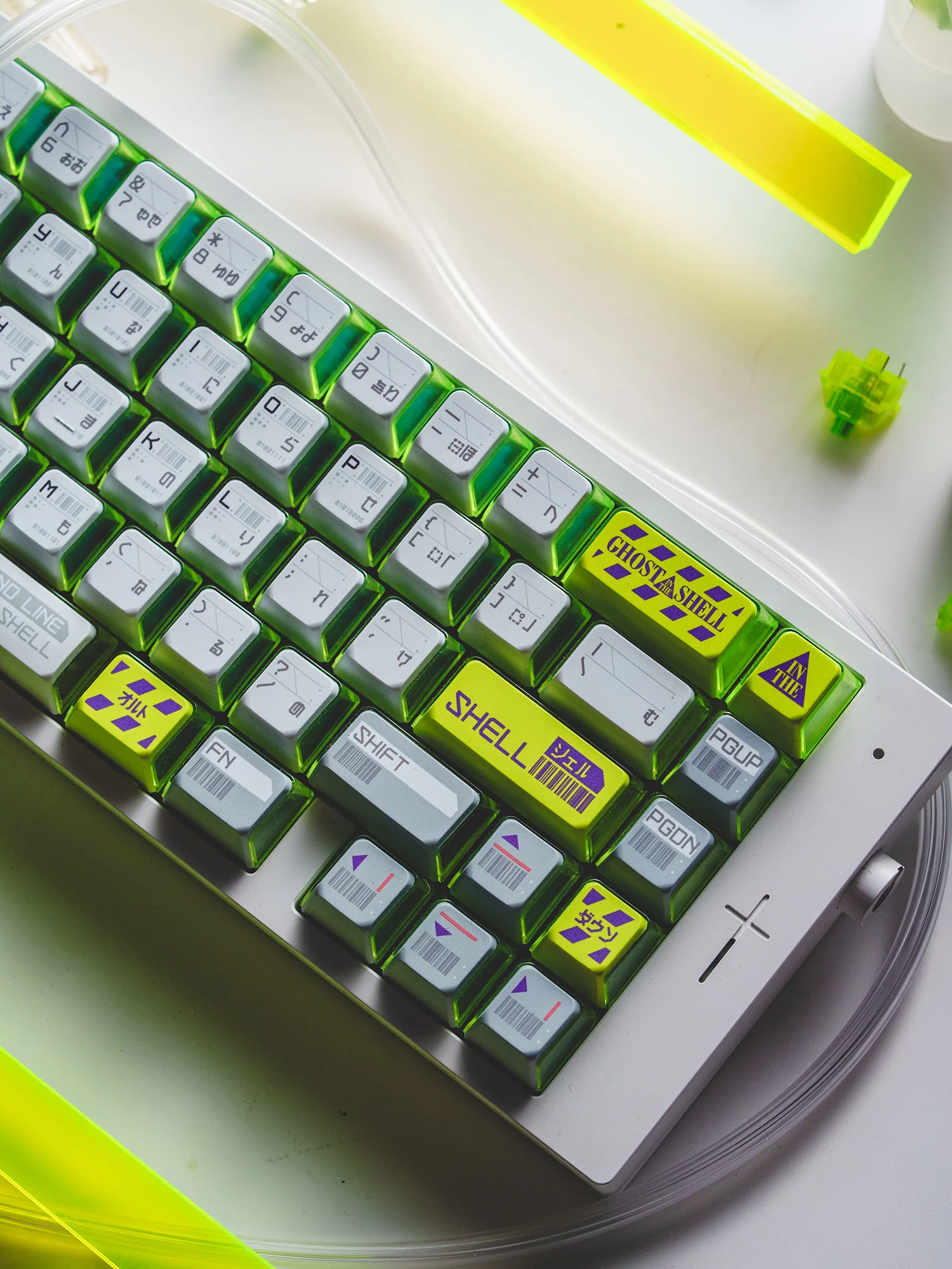 Ghost in the Shell Keycap Set - SHELL (PRE-ORDER) - Image 15