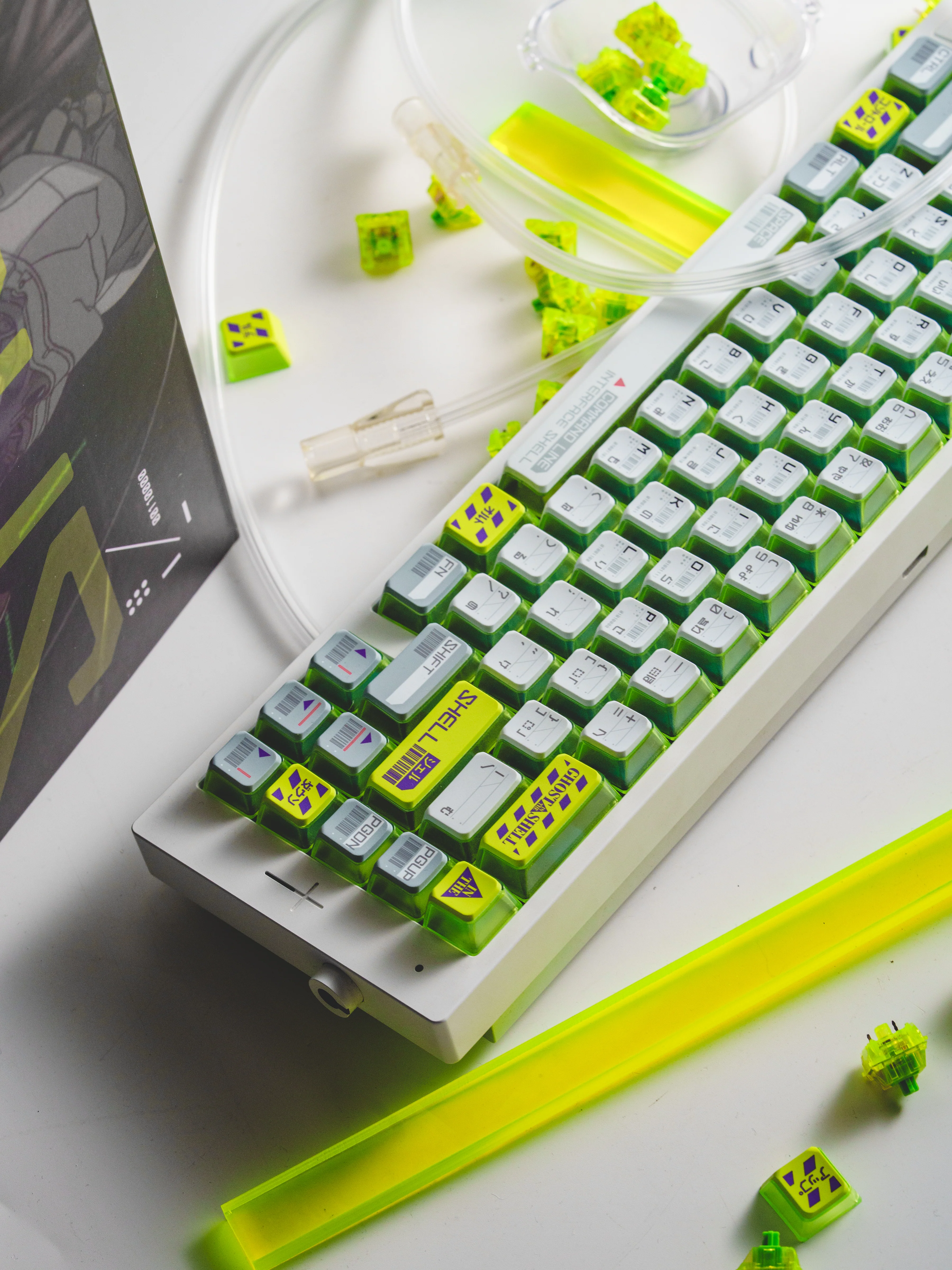 Ghost in the Shell Keycap Set - SHELL (PRE-ORDER) - Image 37